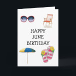 HAPPY ***JUNE*** BIRTHDAY CARD<br><div class="desc">LOVE MAKING THESE ***SUMMER BIRTHDAY CARDS*** AND ACTUALLY TODAY IS "the first day of summer" and I HOPE YOU LIKE THEM - AND I HAVE A SET OF "JUNE", "JULY" AND "AUGUST" CARDS FOR BIRTHDAYS AS WELL... .USE THE MONTH YOU NEED FOR A TAG AND ANYTHING LIKE, ADULT, FRIEND, FAMILY,...</div>