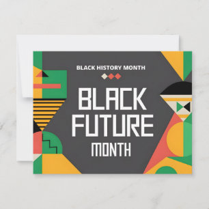 Happy Juneteenth Colorful Freedom Day Design Holiday Card