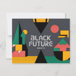 Happy Juneteenth Colorful Freedom Day Design Holiday Card