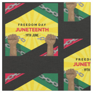 Juneteenth Fabric | Zazzle