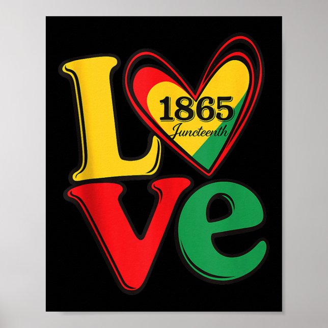 Happy Juneteenth Is My Independence Day Black Wome Poster (Front)