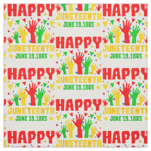 Juneteenth Fabric | Zazzle