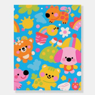 Happy Jungle Foam Board