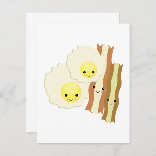 happy kawaii  breakfast (Front/Back)