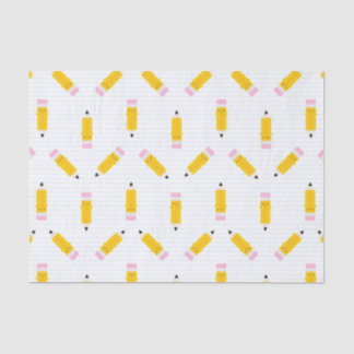 Happy Kawaii Pencils Tissue Paper