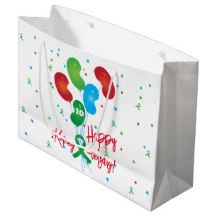 Happy Kidney-versary  Large Gift Bag