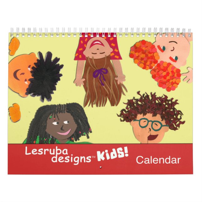 Happy Kids Children's Art Calendar (Cover)