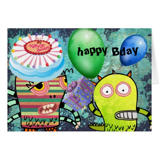 Elegant 11 Custom Happy Birthday Card