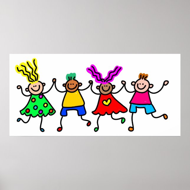 Happy Kids Poster (Front)