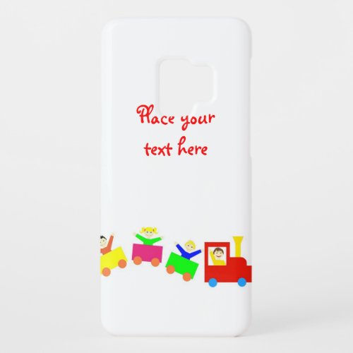 Happy Kids Train Case_Mate Samsung Galaxy S9 Case