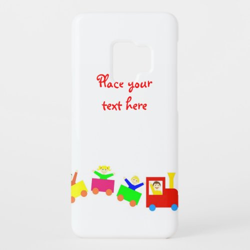 Happy Kids Train Case_Mate Samsung Galaxy S9 Case