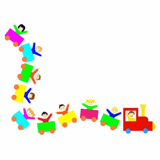 Happy Kids Train Cutout (Front)