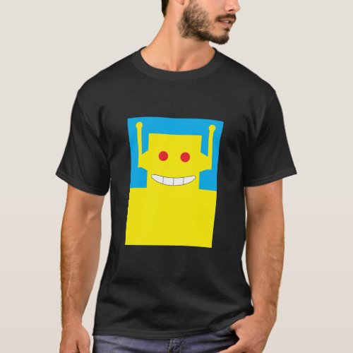Happy Killer Robot T_Shirt