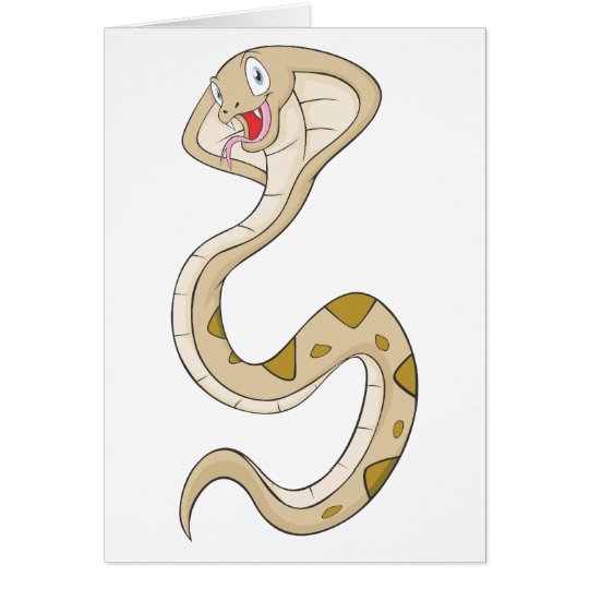 Happy King Cobra Card