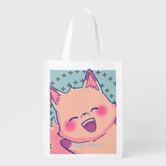 Happy kitsune bag