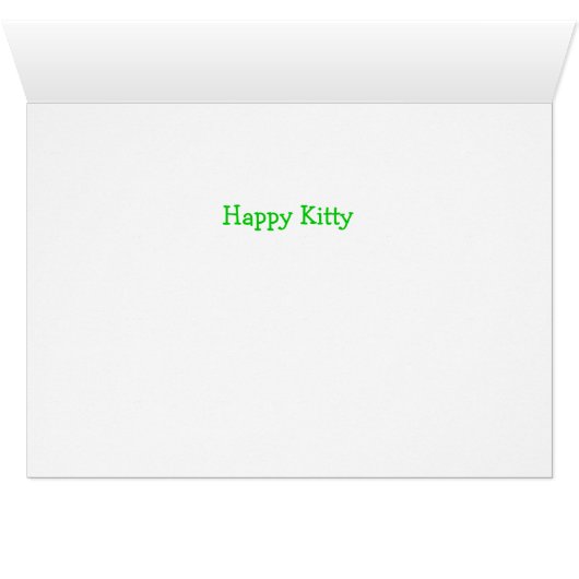 Happy Kitty (Inside Horizontal (Bottom))