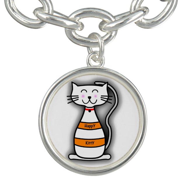 Happy Kitty Charm Bracelet (Design)