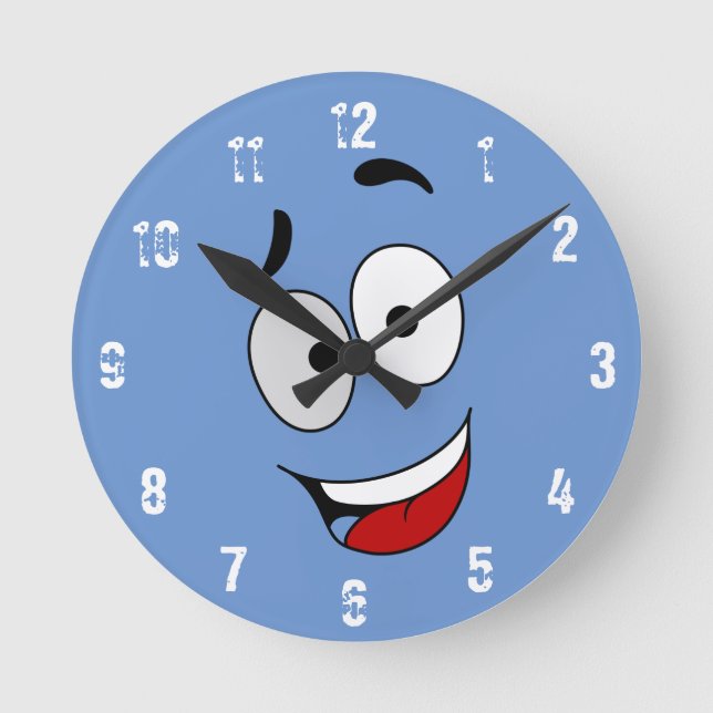 Happy Kook Art Clock - Wall Clock (Front)