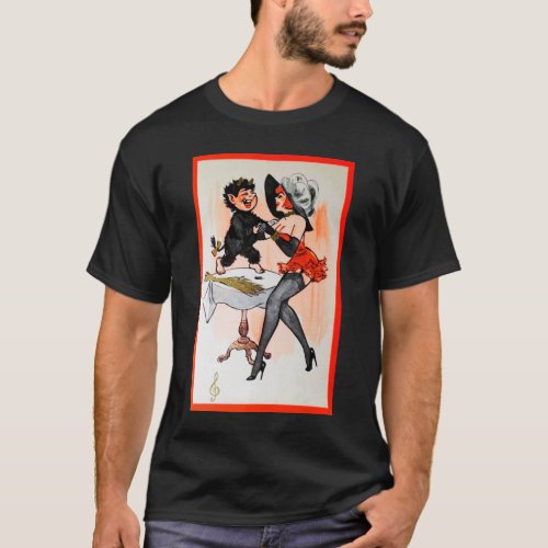 Happy Krampus with Temptress Vintage Christmas T_Shirt