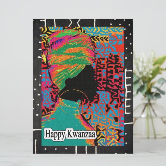 Happy Kwanzaa (Standing Front)