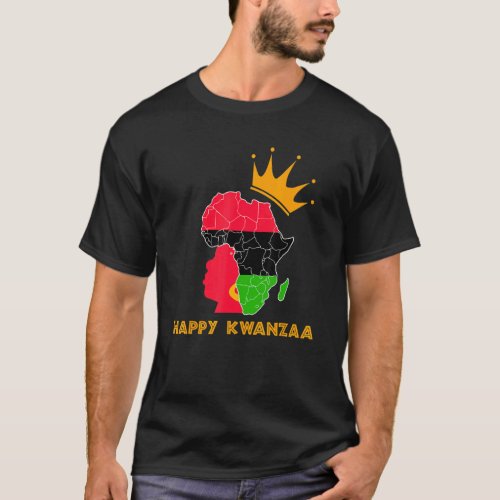 Happy Kwanzaa African American Celebration Month G T_Shirt