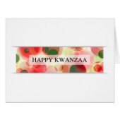 happy kwanzaa (bokeh) (Front Horizontal)