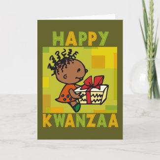Happy Kwanzaa card card