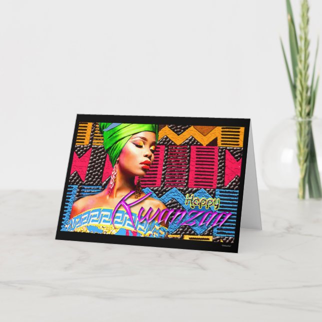 Happy Kwanzaa Card (Front)