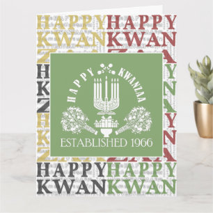 Happy Kwanzaa Card