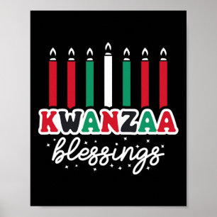 Happy Kwanzaa Celebrate African  Poster