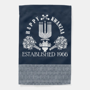 Happy Kwanzaa Garden Flag