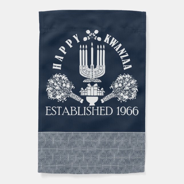 Happy Kwanzaa Garden Flag (Front)