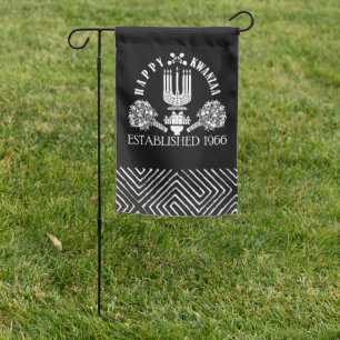 Happy Kwanzaa Garden Flag