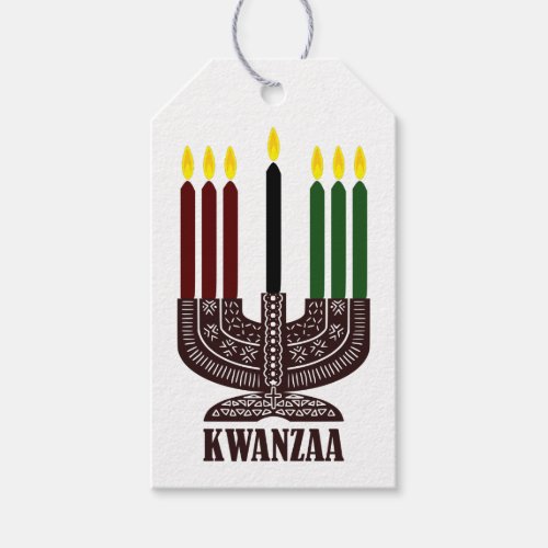 Happy Kwanzaa Gift Tags