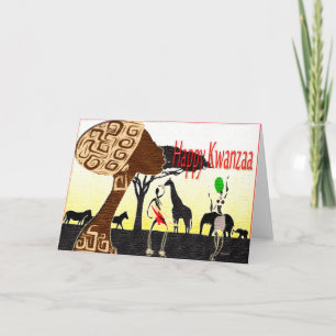 Happy Kwanzaa Holiday Card