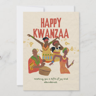 Happy Kwanzaa Holiday Card