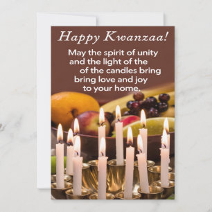 Happy Kwanzaa Holiday Card