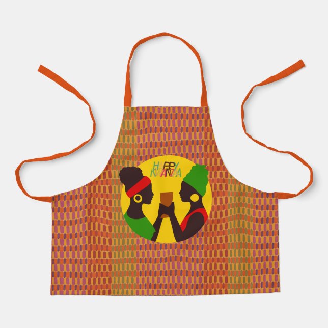 Happy Kwanzaa Kids Apron (Front)