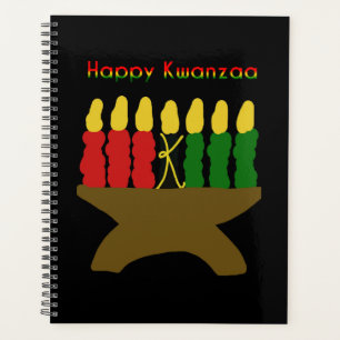 Happy Kwanzaa Kinara Planner