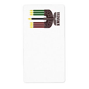 Happy Kwanzaa Label