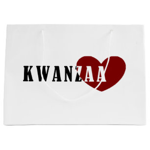 Happy Kwanzaa Large Gift Bag