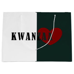Happy Kwanzaa Large Gift Bag