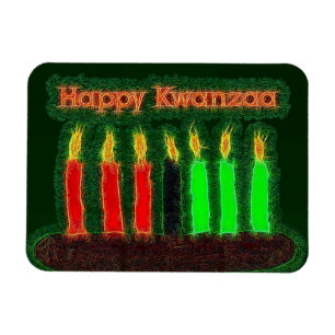 Happy Kwanzaa Magnet