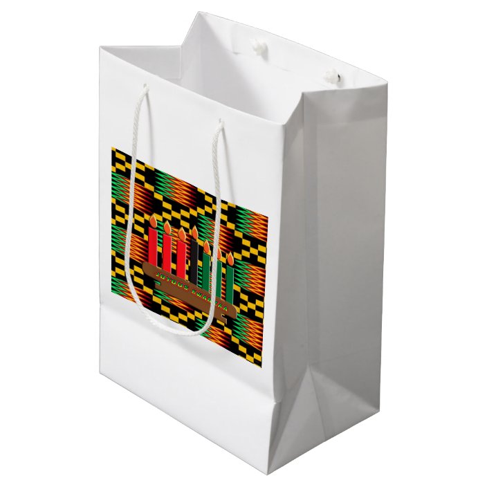 Happy Kwanzaa Medium Gift Bag