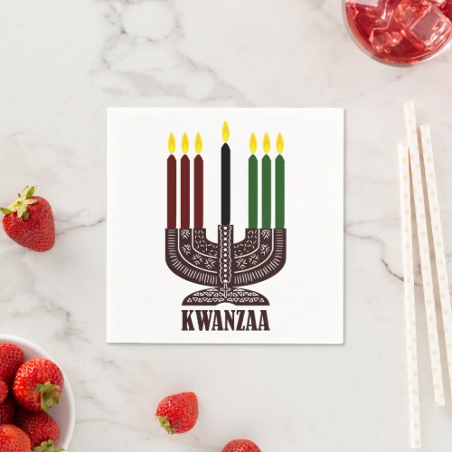 Happy Kwanzaa Napkins