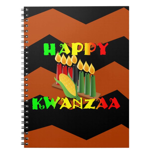 HAPPY KWANZAA NOTEBOOK (Front)