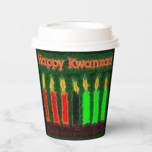 Happy Kwanzaa Paper Cups