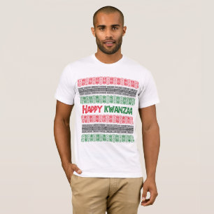 Happy Kwanzaa Patterns T-Shirt