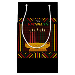 Happy Kwanzaa PopArt Small Gift Bag