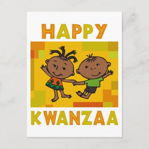 Happy Kwanzaa Postcard